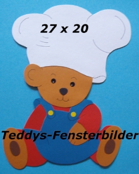 Teddy mit Kochmütze