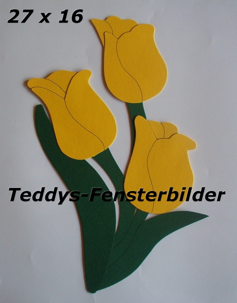 Tulpenstiel in gelb