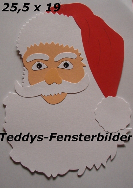 Weihnachtsmannkopf 2