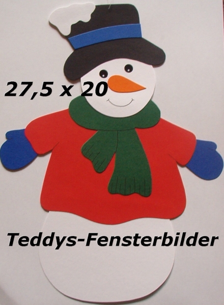 Schneemann mit Pullover