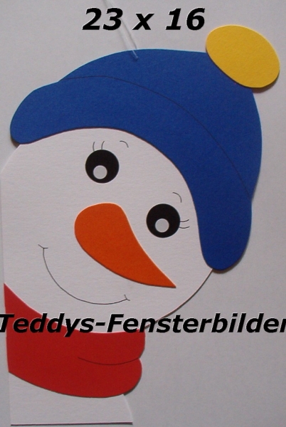 Fensterguckerschneemann