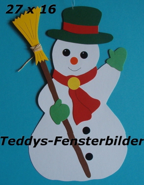 winkender Schneemann