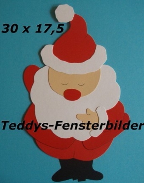 Weihnachtsmann verbeugt sich