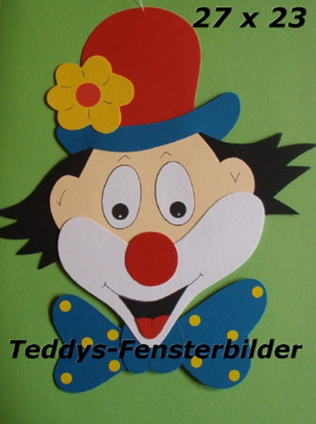 Clown mit Schleife