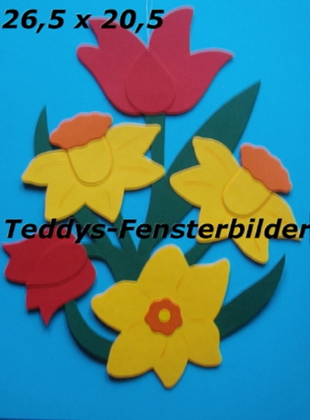 Tulpen und Osterglocken