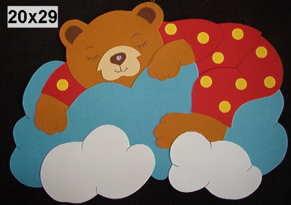 Teddy auf Wolke