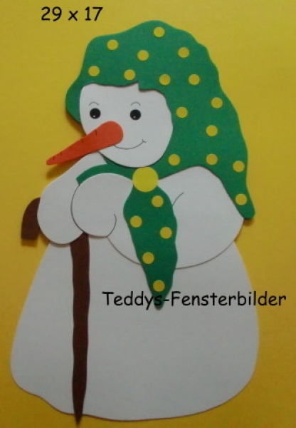 Schneemannfrau