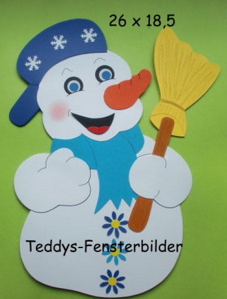 Schneemann mit Käppi