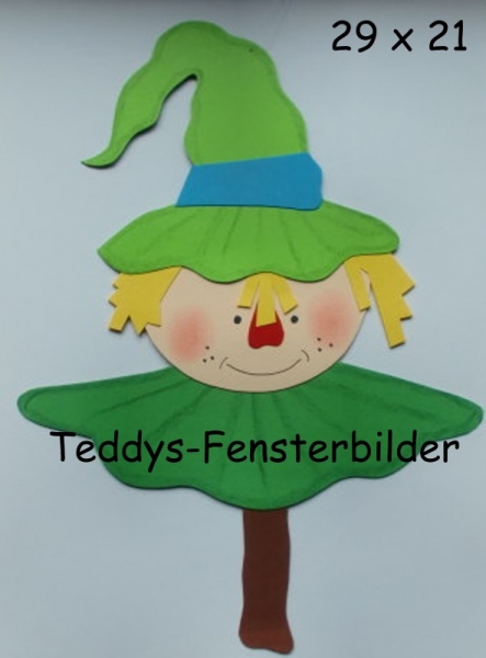 Vogelscheuche am Stock 2
