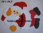 liegender Weihnachtsmann