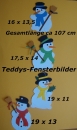 große Schneemannkette