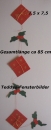 Geschenkekette rot/grün