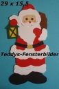 Weihnachtsmann mit Laterne