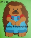Igel mit Latzhose