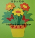 Blumentopf bunt